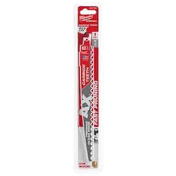 48-00-5232 - 9" 3 TPI The AX™ with Carbide Teeth for Pruning & Clean Wood SAWZALL® Blade 1PK