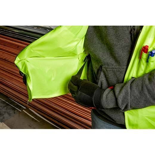 48-73-5022 - High Visibility Yellow Safety Vest - L/XL