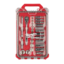 48-22-9481 - 28PC 3/8” SAE Ratchet and Socket Set with PACKOUT™ Low-Profile Compact Organizer