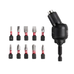 48-32-2301 - Shockwave Impact Duty, 11 pc 30 degree knuckle impact pivoting bit holder