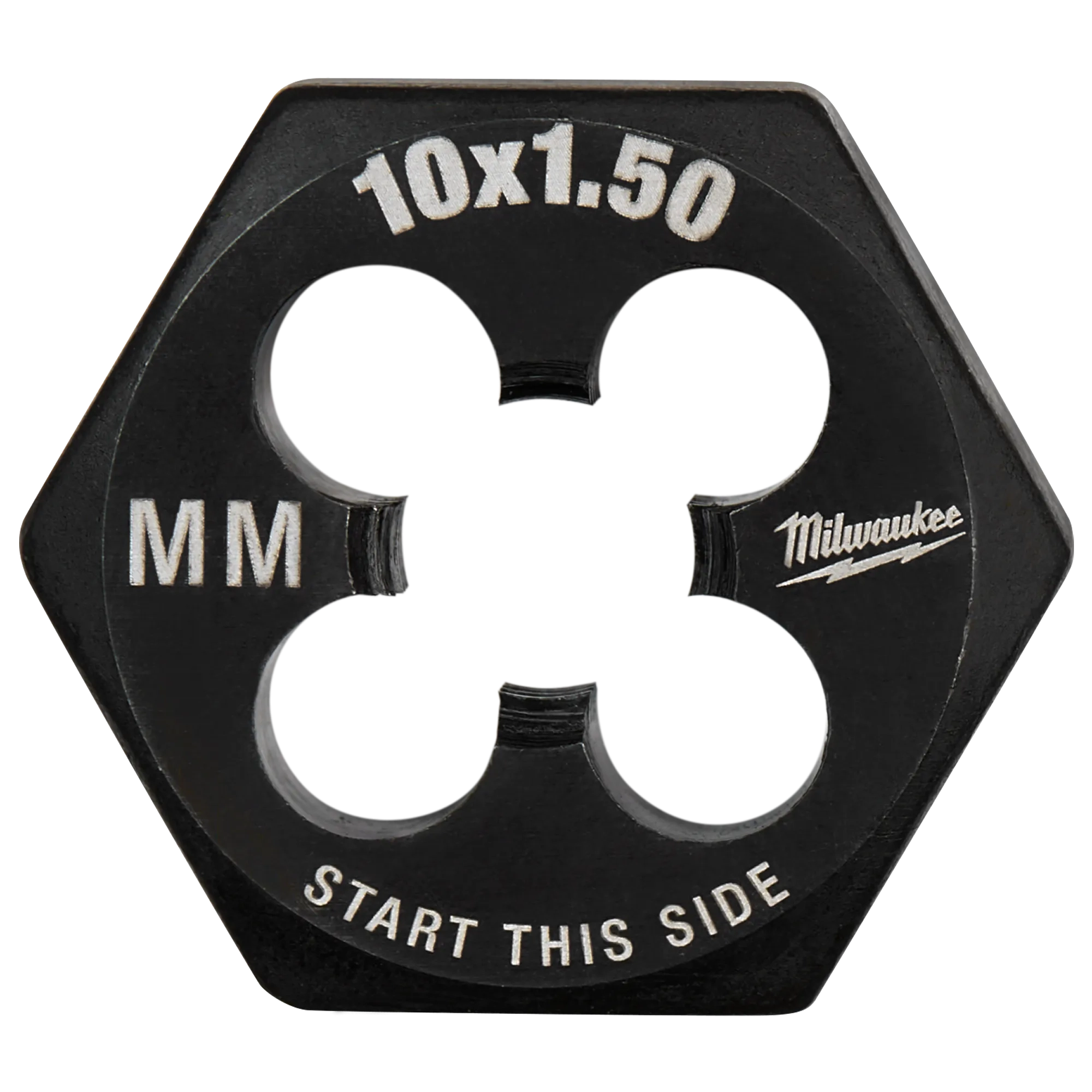 M10-1.50 mm 1-Inch Hex Threading Die