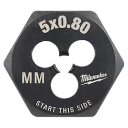 M5-0.80 mm 1-Inch Hex Die