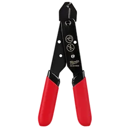 Back view of the 12-24 AWG Adjustable Compact Wire Stripper & Cutter