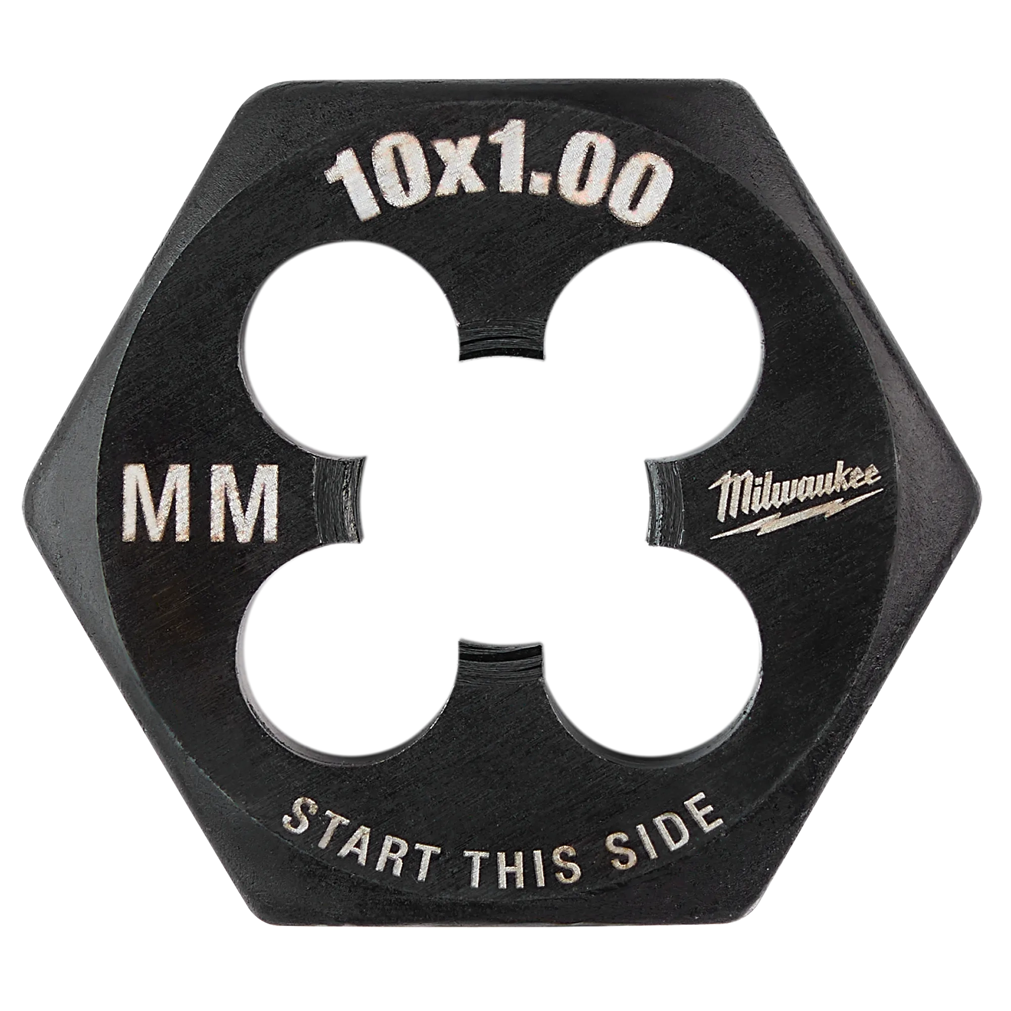 M10-1.00 mm 1-Inch Hex Threading Die