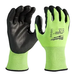 48-73-8930 - Hi Vis Cut Gloves