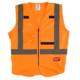 48-73-5072 - High Visibility Orange Safety Vest - L/XL (CSA)