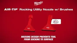 Milwaukee AIR-TIP Rocking Utility Nozzle with Brushes