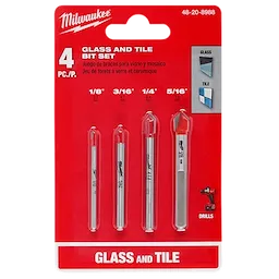 48-20-8988 - Glass and Tile Bit, 4pc. set