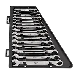 48-22-9516 - 15 pc. Metric Ratcheting Combination Wrench Set