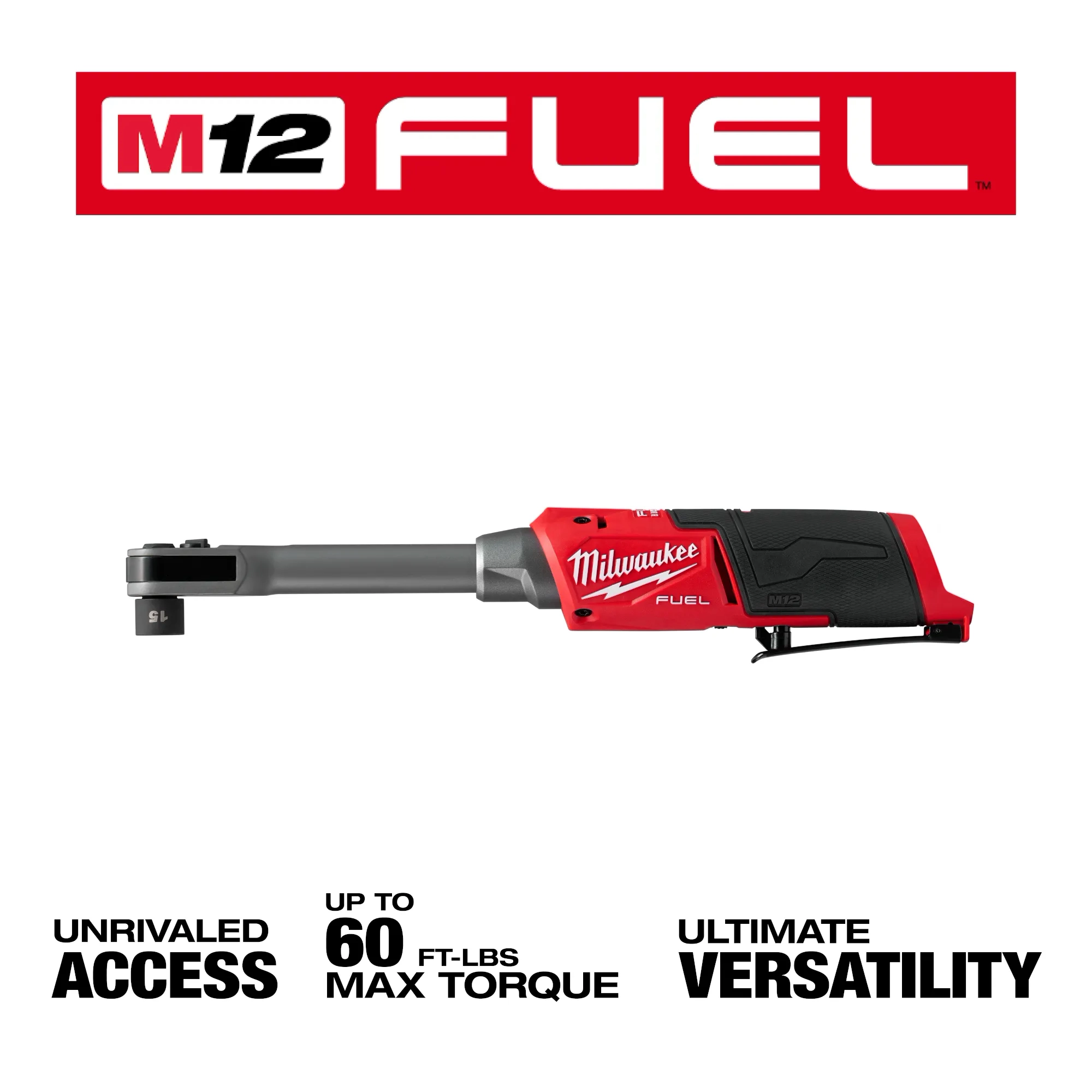 M12 FUEL™ INSIDER™ Extended Reach Box Ratchet