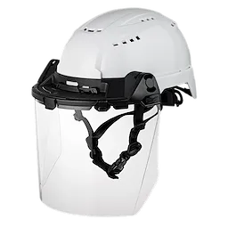 BOLT™ Task Full Face Shield - Clear Uncoated Lens (Compatible with Milwaukee® BOLT™ Safety Helmets & BOLT™ Hard Hats)