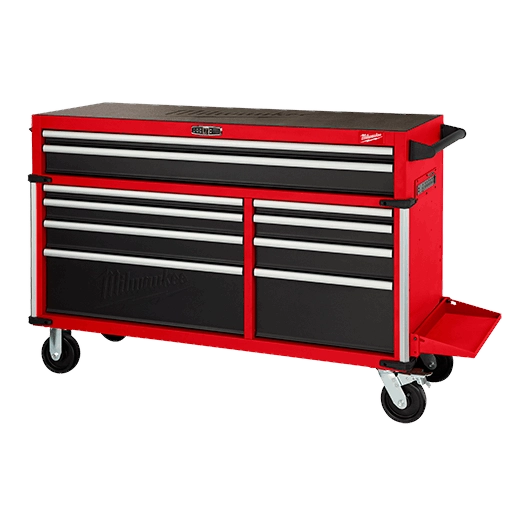 48-22-8558 - 56 inch High Capacity Steel Storage 10 Drawer Cabinet