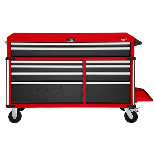 48-22-8558 - 56 inch High Capacity Steel Storage 10 Drawer Cabinet