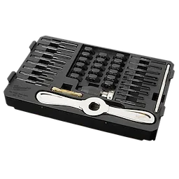 Metric Tap & Die PACKOUT™ Set w/ Hex-LOK™ 2-in-1 Handle in PACKOUT case