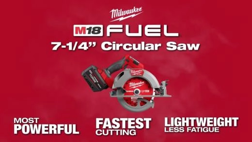 Milwaukee M18 FUEL 7-1-4 in Circular Saw