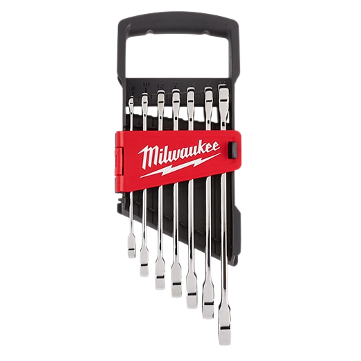 48-22-9506 - 7 pc. Metric Ratcheting Combination Wrench Set