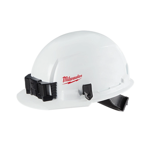 48-73-1021 - Front Brim Non Vented Hard Hat, Type 1, Class E (small logo)