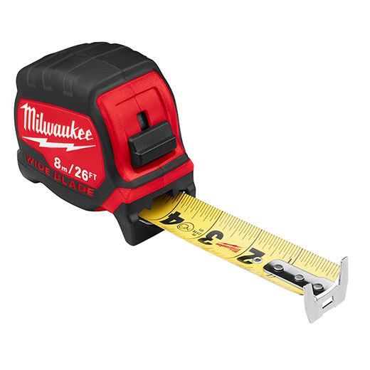 48-22-0226 - 8 M / 26 Ft Wide Blade Tape Measure