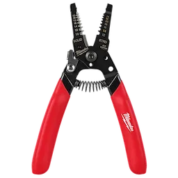 The 10-24 AWG Compact Dipped Grip Wire Stripper & Cutter with the head open