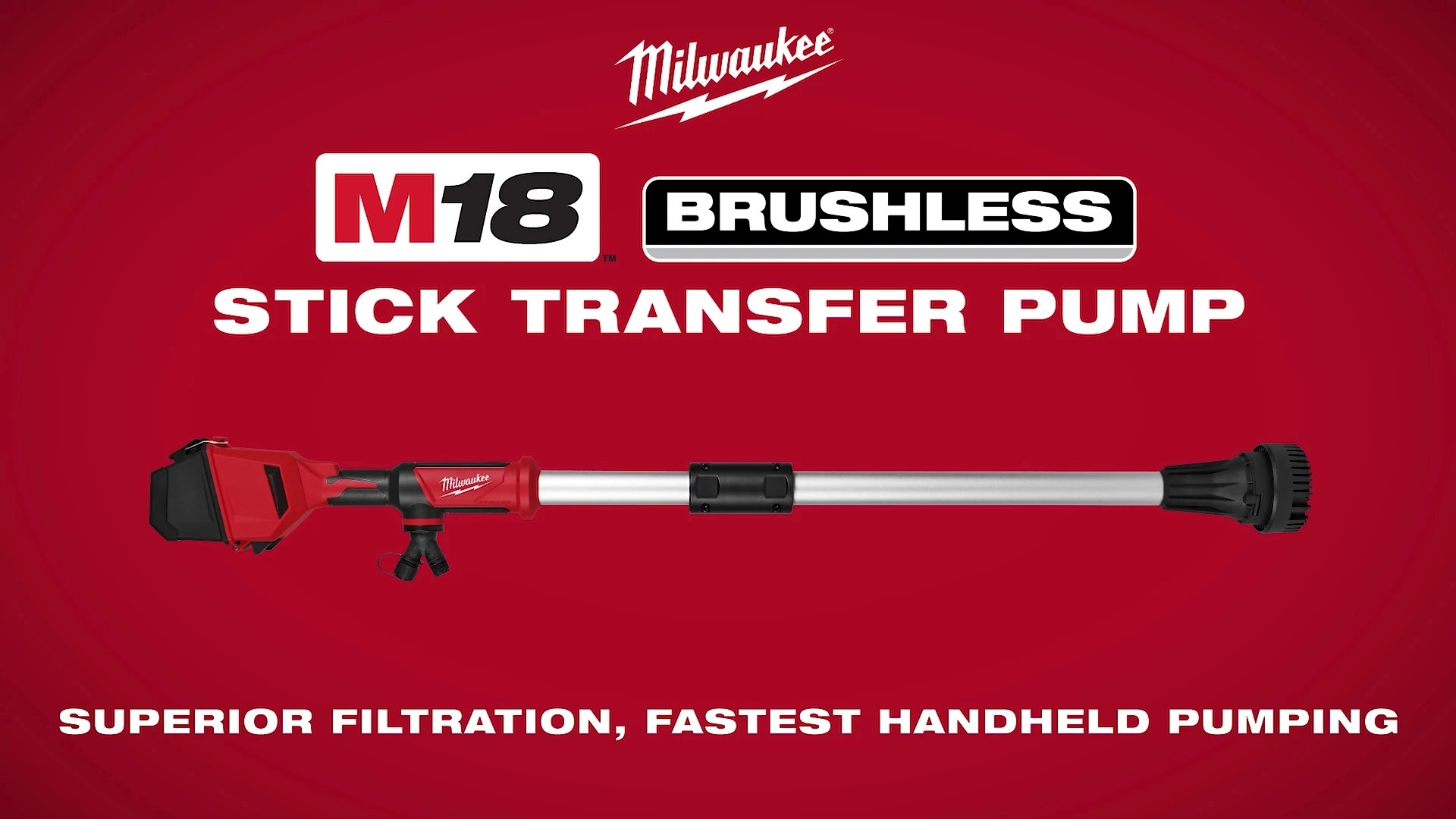 Milwaukee® M18™ Brushless Stick Transfer Pump