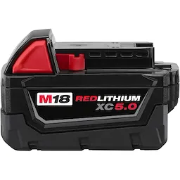 Milwaukee m18 5ah battery 2 pack sale