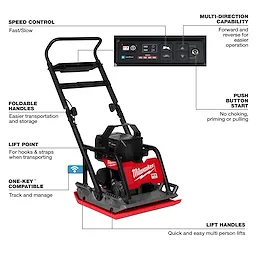 MX FUEL™ 20" Plate Compactor