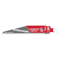 48-00-5241 - 6 TPI 6" The WRECKER™ with Carbide Teeth Sawzall Blade 1PK