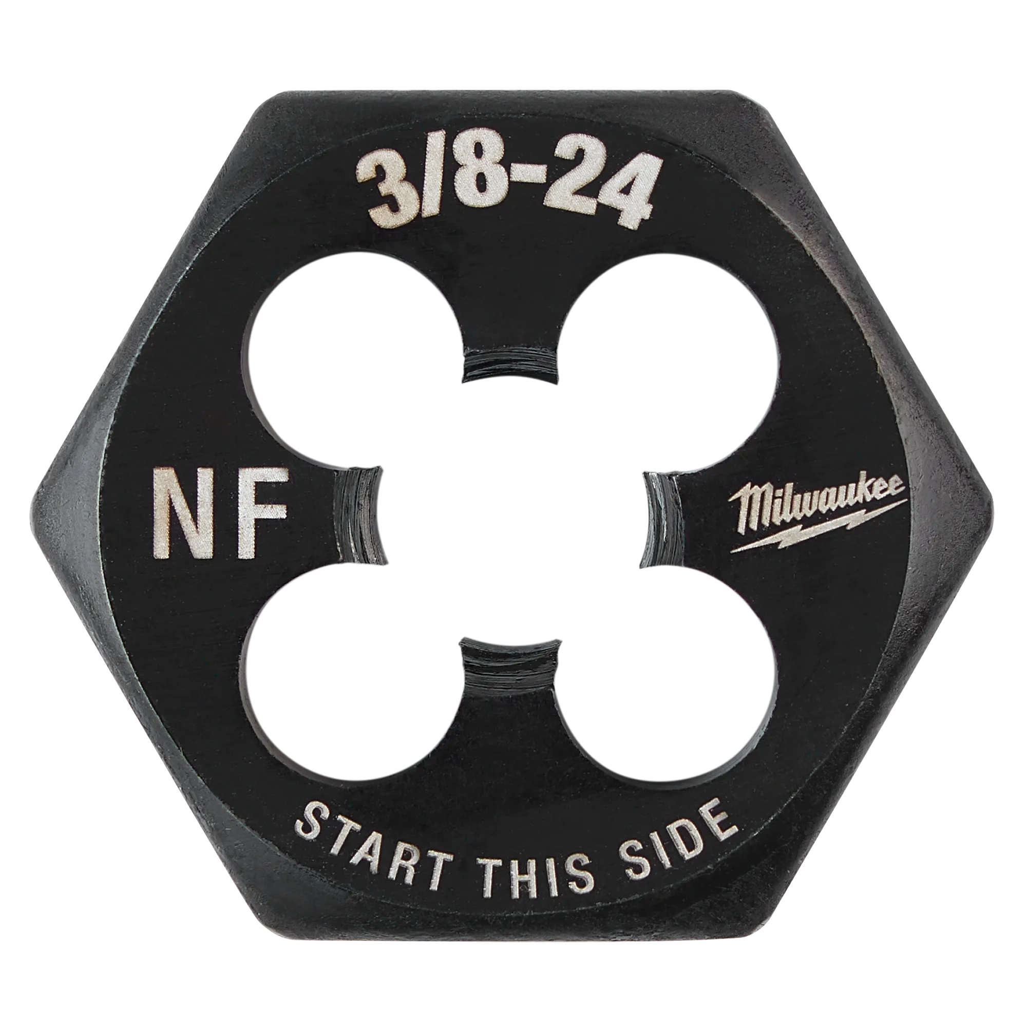 3/8"-24 NF 1-Inch Hex Threading Die