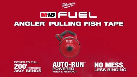 Milwaukee M18 FUEL ANGLER Pulling Fish Tape_2020 Update