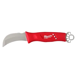 48-22-1923 - Linemanâ€™s Blunt Tip Hawkbill Knife with STICKWORKâ„¢ 3in1 Ring