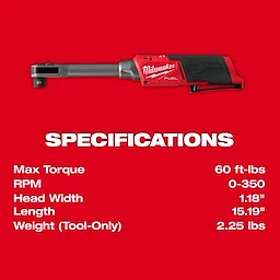 M12 FUEL™ INSIDER™ Extended Reach Box Ratchet