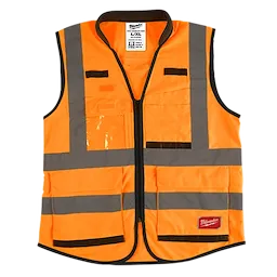 48-73-5052 - High Visibility Orange Performance Safety Vest - L/XL