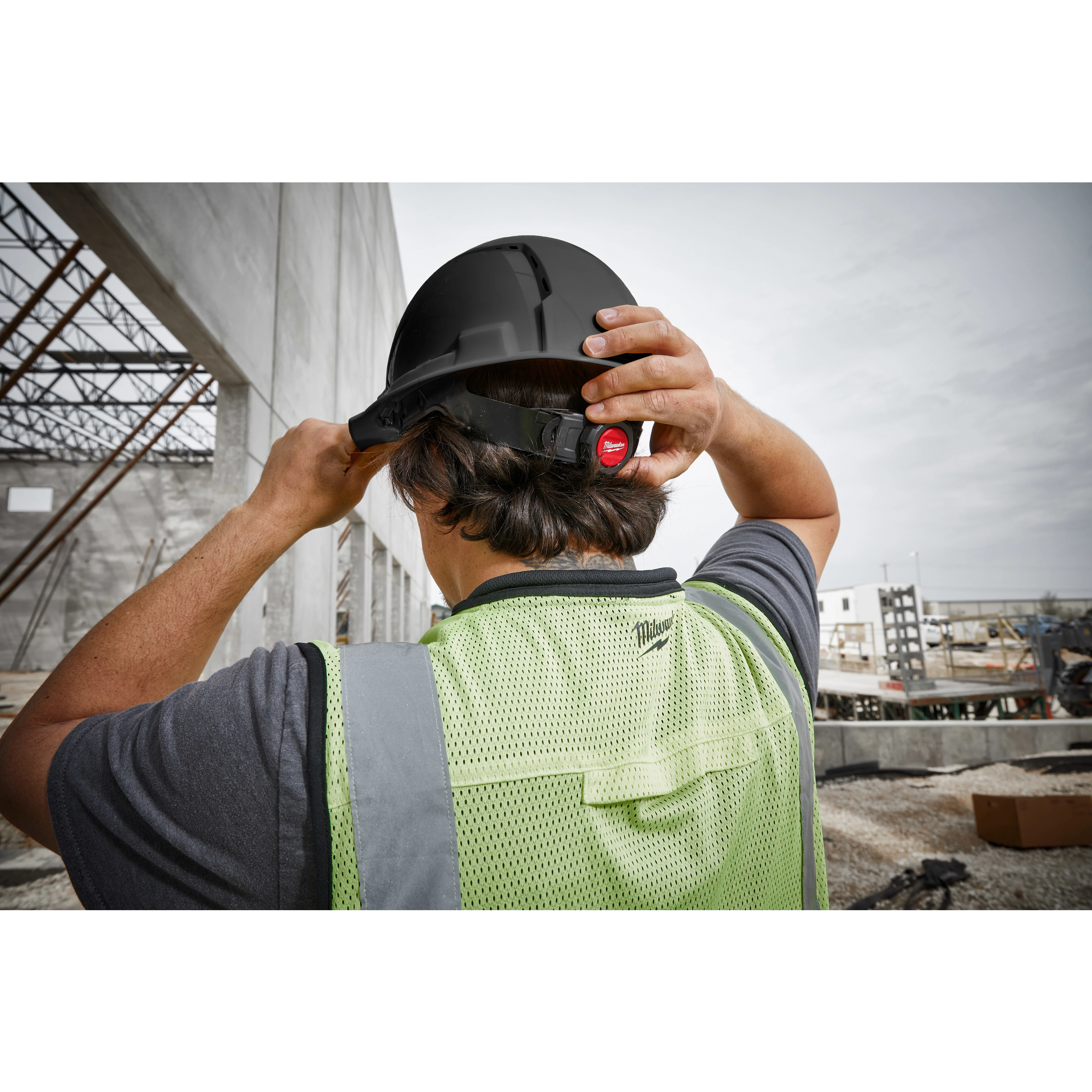 Black vented hard hat online