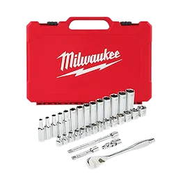 48-22-9508 - 32pc 3/8" Drive Metric Ratchet and Socket Set