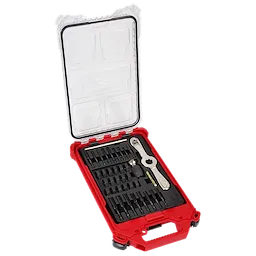 Metric Tap & Die PACKOUT™ Set w/ Hex-LOK™ 2-in-1 Handle - 38PC