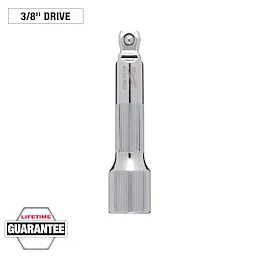 Image of the Milwaukee 3/8" Drive 3" Wobble Extension