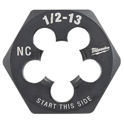 1/2"-13 NC 1-Inch Hex Die