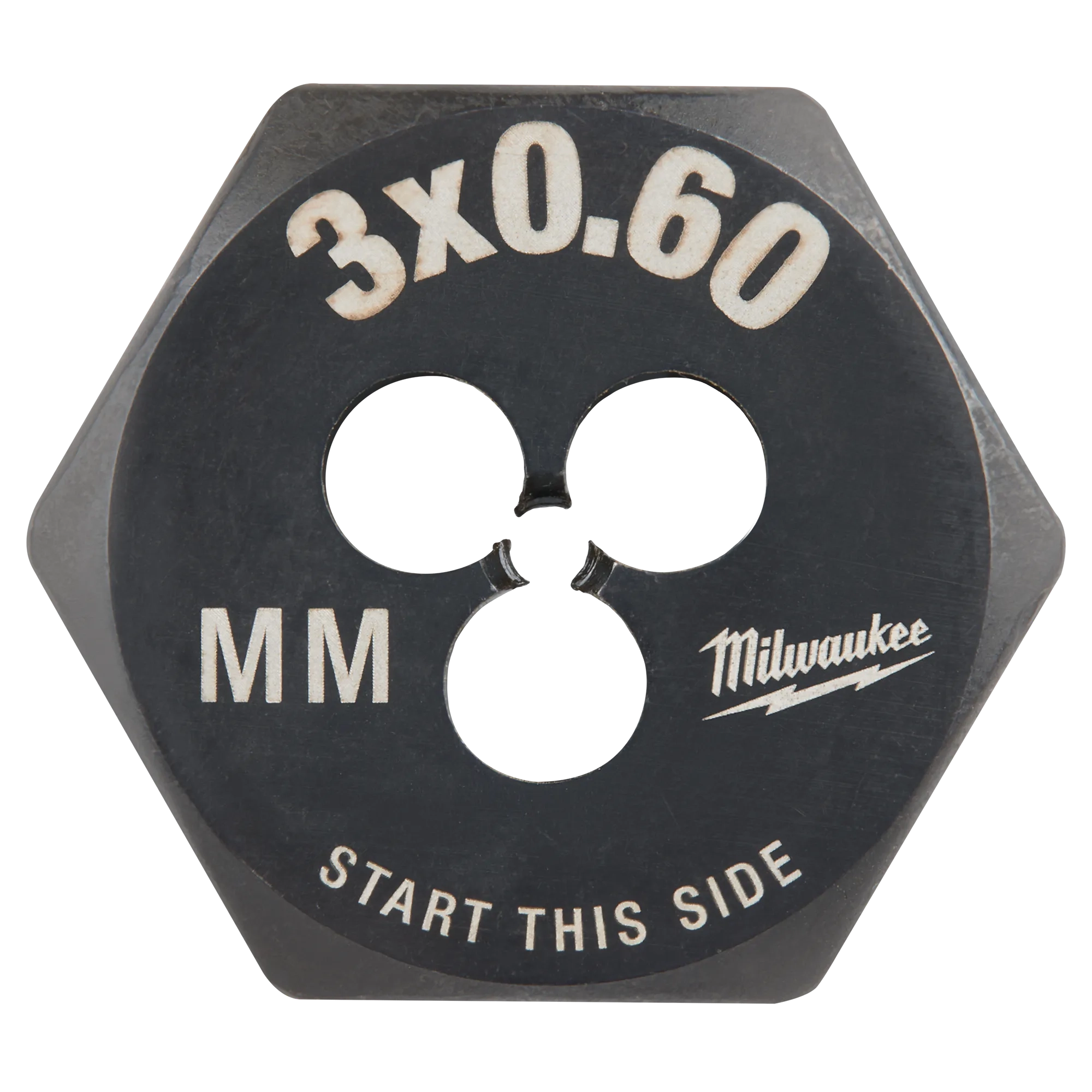 M3-0.60 mm 1-Inch Hex Die