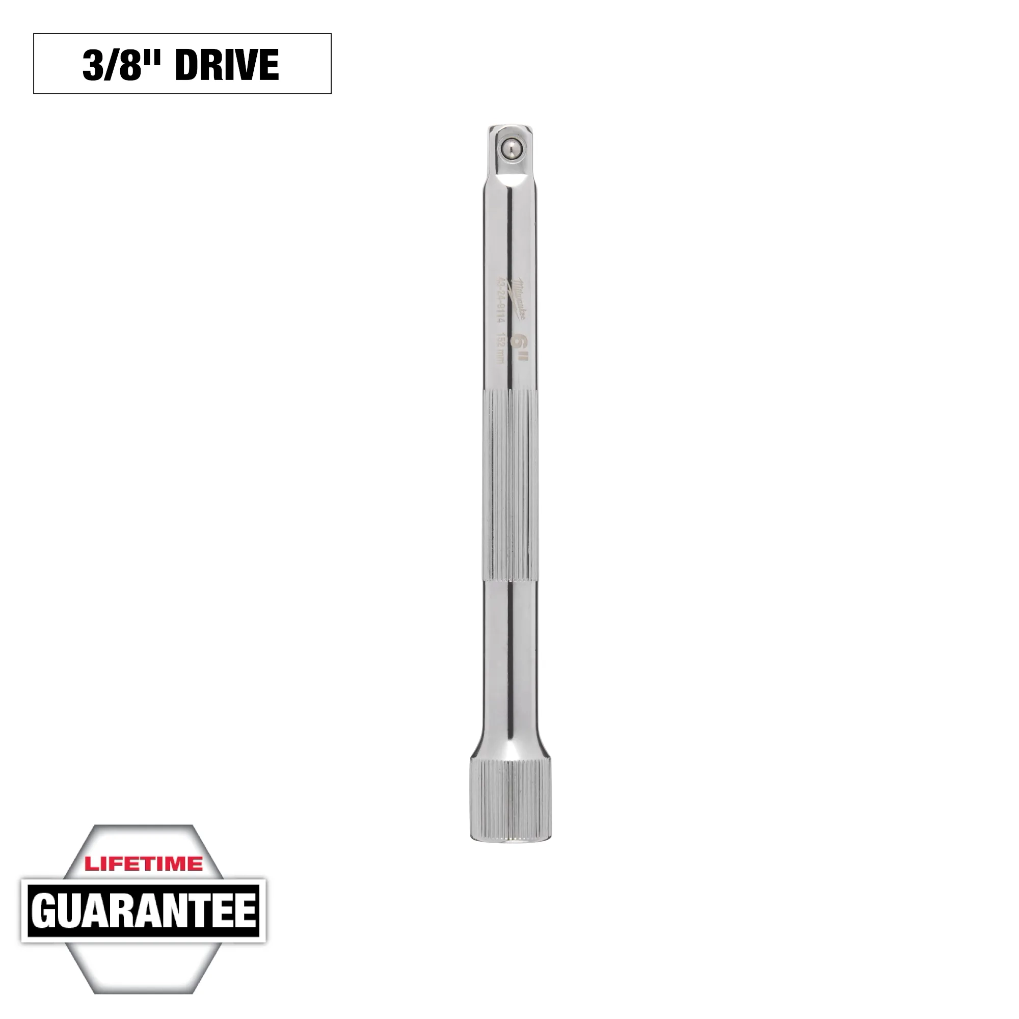 Image of the Milwaukee 3/8” Drive 6” Extension