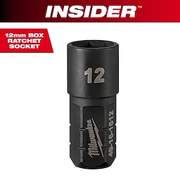 INSIDER™ Box Ratchet Socket 6 Point 12mm