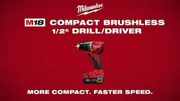 Milwaukee M18 Compact Brushless Drill Driver2