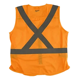 48-73-5072 - High Visibility Orange Safety Vest - L/XL (CSA)