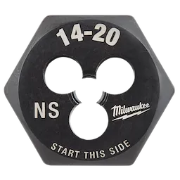 14-20 NS 1-Inch Hex Die