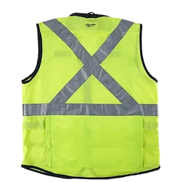 48-73-5082 - High Visibility Yellow Performance Safety Vest - L/XL (CSA)