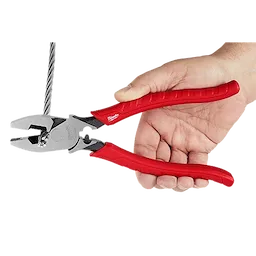 48-22-6100 - 9" High Leverage Lineman's Pliers With Crimper