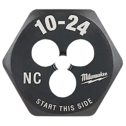 10-24 NC 1-Inch Hex Die