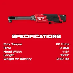 Box ratchet specifications