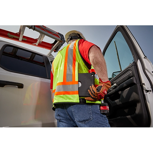 48-73-5161, 48-73-5162, 48-73-5163, 48-73-5164 - Class 2 Surveyor's High Visibility Yellow Safety Vest - L/XL