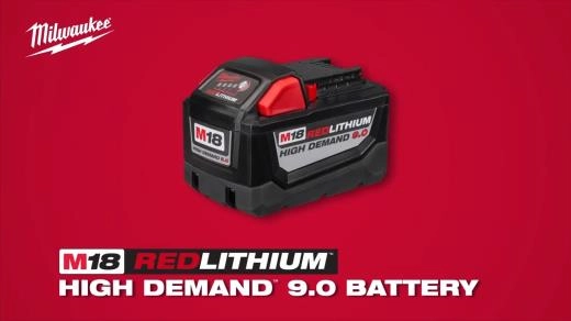 Milwaukee m18 redlithium high demand 9.0 battery sale