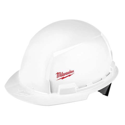 48-73-1021 - Front Brim Non Vented Hard Hat, Type 1, Class E (small logo)